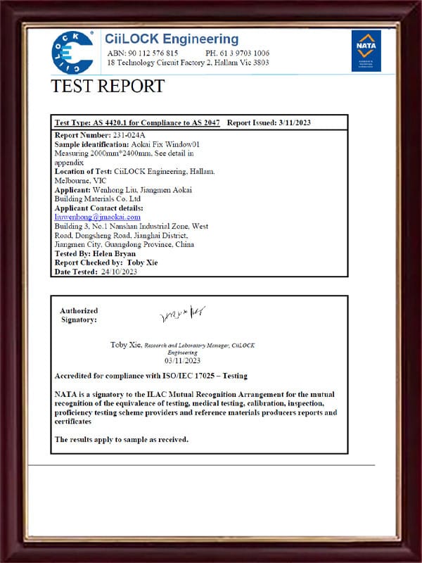 Test report 5